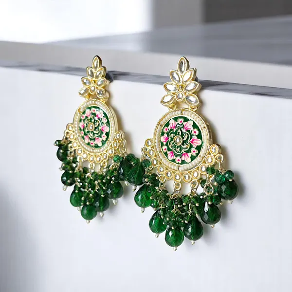 Green_Gold_Plated_Traditional_Floral_Kundan_Studded_Minakari_Jhumki_Earrings_For_Women