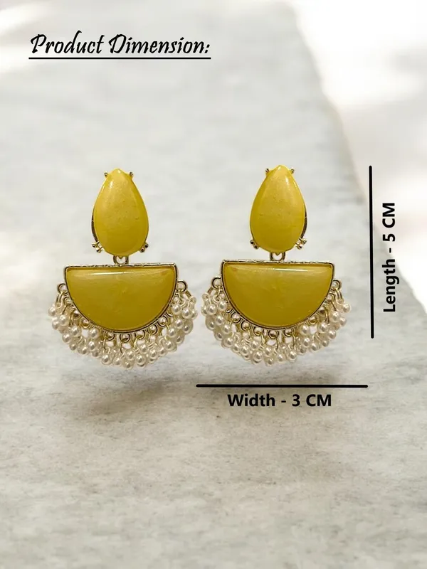 Yellow_Green_Stone_Half-Moon_Designer_Earrings_With_Pearl_Detailing_For_Women
