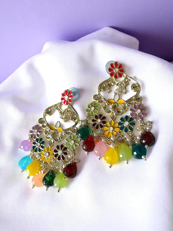 Multicolour_Traditional_Multicolour_Dangler_Earrings_For_Women_And_Girls