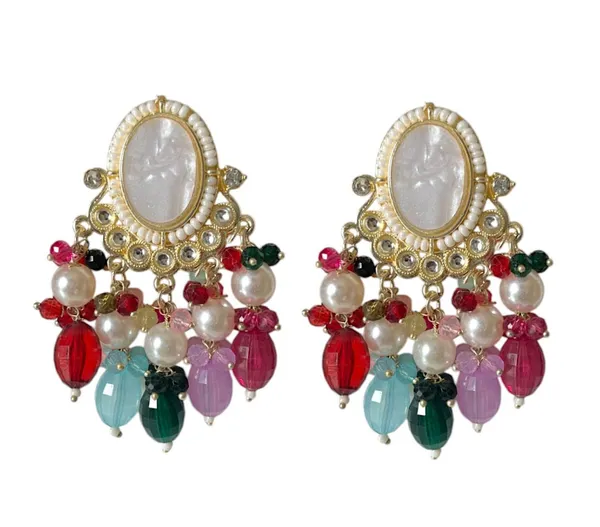 Multicolour_Traditional_Dangler_Earrings_For_Women_&Girls