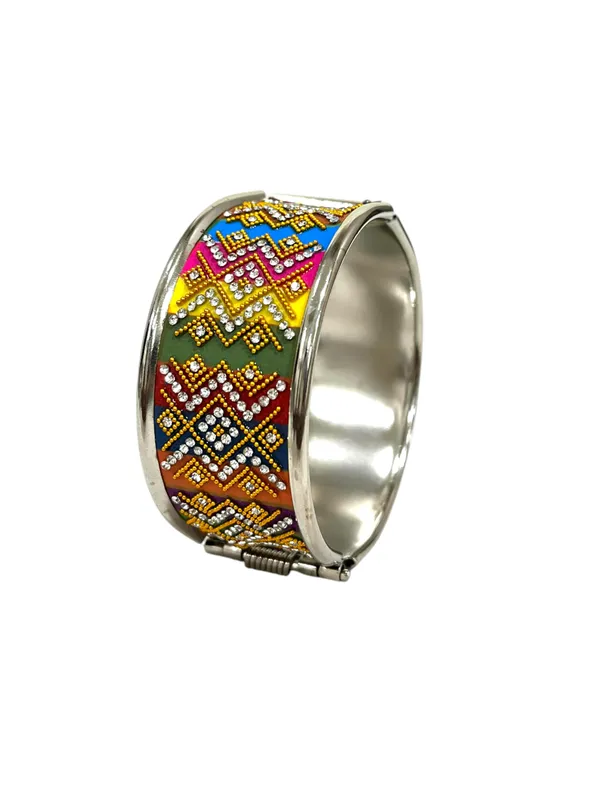Multi_Colour_Navratri_Special_Beaded_&_Mirror_Work_Kada