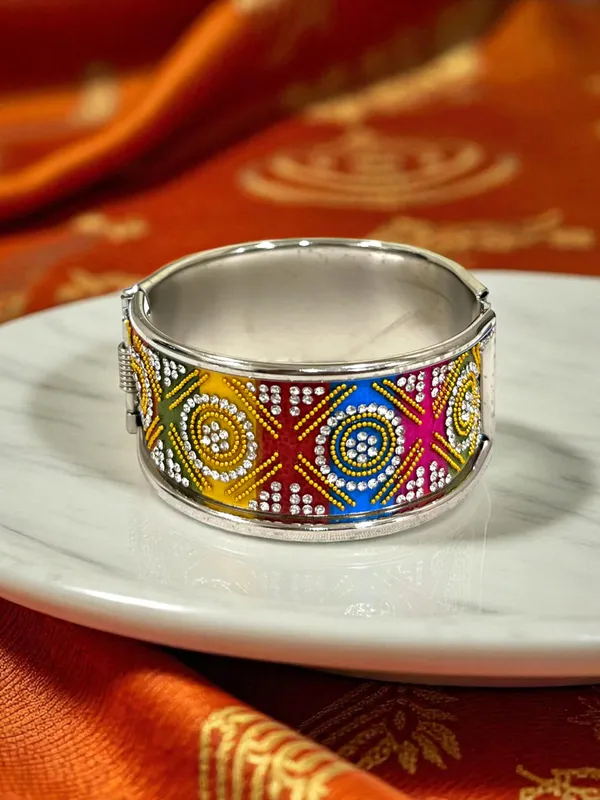 Multi_Colour_Navratri_Special_Beaded_&_Mirror_Work_Kada