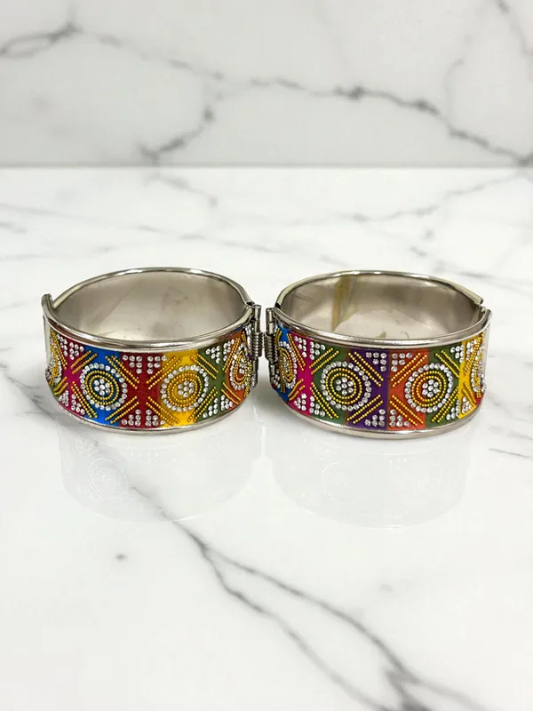Multi_Colour_Navratri_Special_Beaded_&_Mirror_Work_Kada