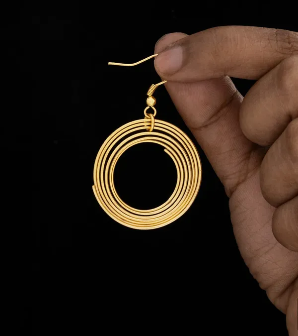 Golden_Bold_Gold-Tone_Stylish_Statement_Ring_Necklace_Set_With_Earrings_For_Women
