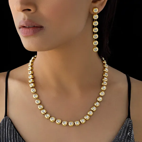 Golden_Fashion_Round_Cz_Jewellery_Set_For_Women