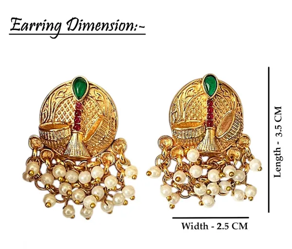 Multicolour__Traditional_Temple_Design_Gold-Plated_Pearl_Drop_Earrings_for_Women