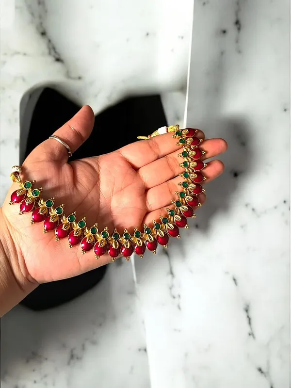 Multicolour_Fashion_Latest_Stylish_Fancy_Pearl_Choker_Traditional_Jewellery_Set_for_Women