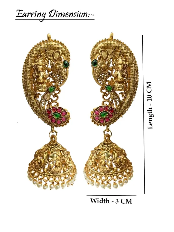 Multicolour__Traditional_Gold-Plated_Ear_Cuff_Jhumki_Earrings_for_Women