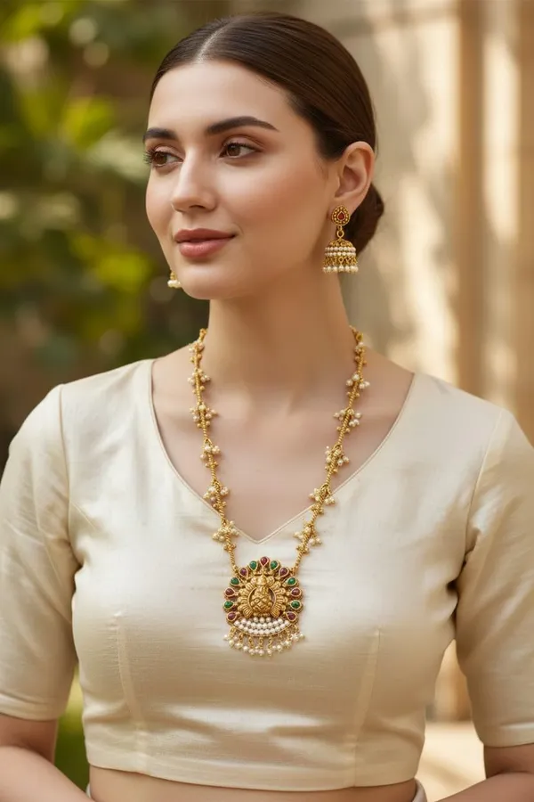 Multicolour_Traditional_South_Indian_Temple_Jewellery