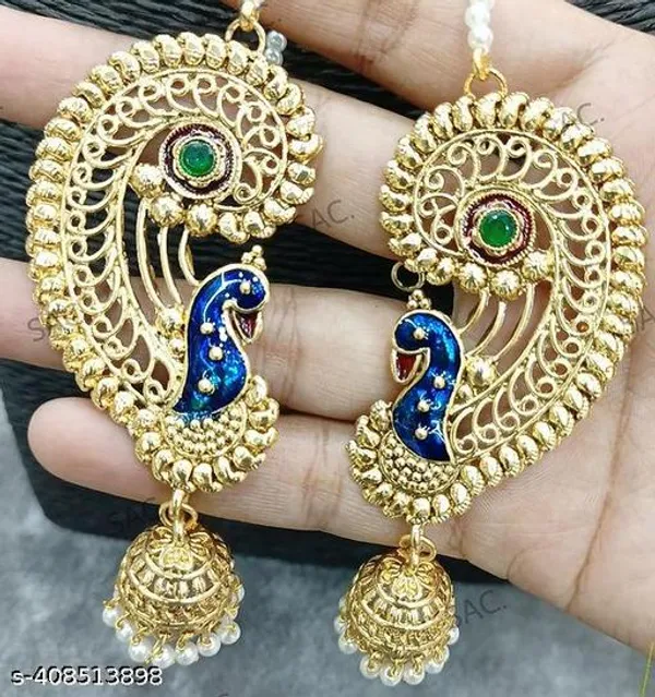 Gold_Premium_Alloy_Ear_Rings_Ethnic_Party_Wear_For_Women