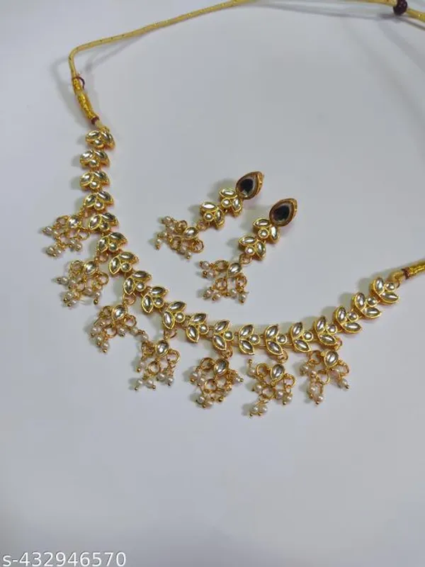 Beige_Premium_Alloy_Necklace_Ethnic_Party_Wear_For_Women