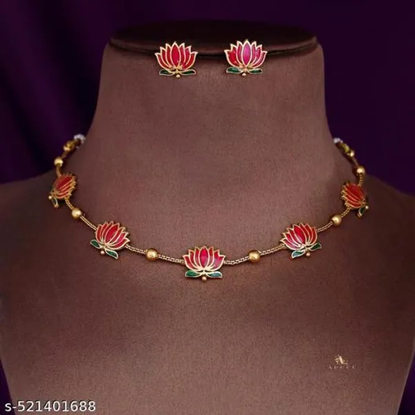 Red_Premium_Alloy_Necklace_Ethnic_Party_Wear_For_Women
