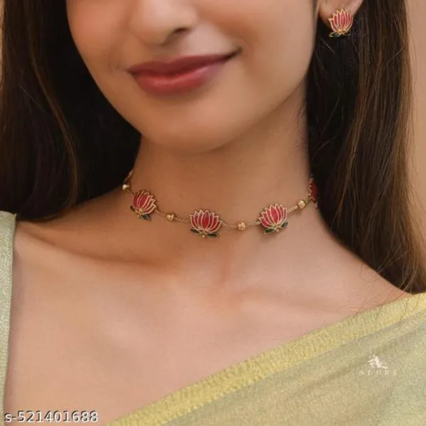 Red_Premium_Alloy_Necklace_Ethnic_Party_Wear_For_Women