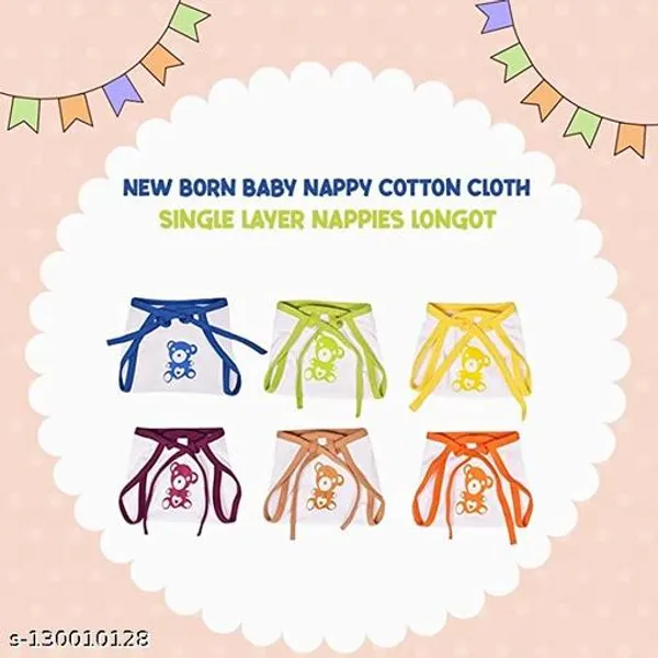 Multicolor_Hosiery_Cotton_Cloth_Single_Layer_Nappies_Pack_Of_12_Pcs_For_Boys_And_Girls