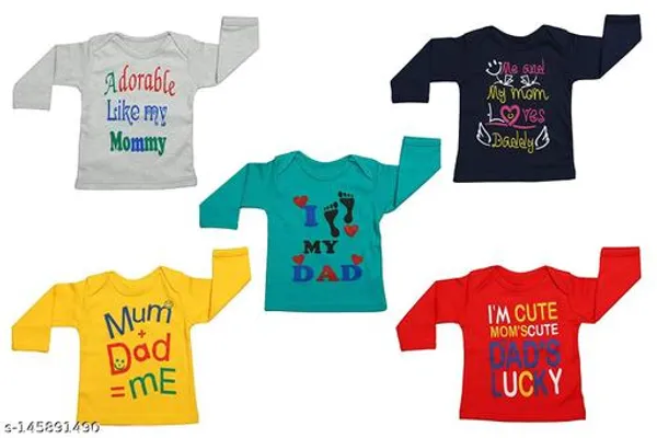 Multicolor_T_Shirts_Pack_Of_5_For_Boys_And_Girls