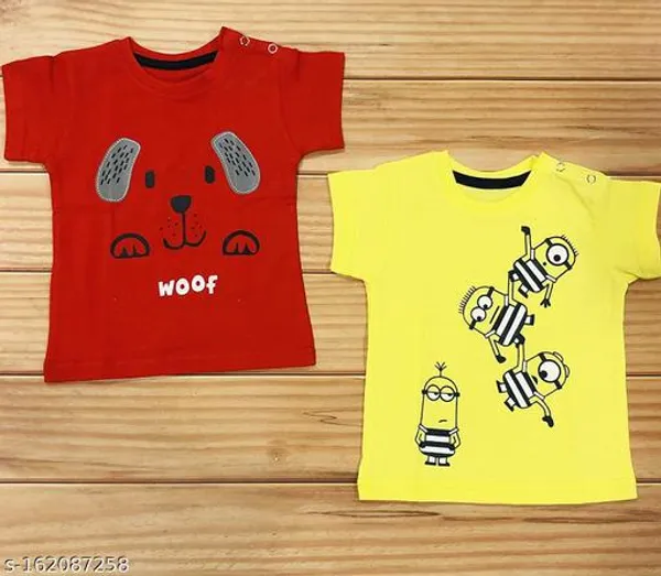 Multicolor_Half_Sleeves_T_Shirt_Pack_Of_2_For_Boys_And_Girls