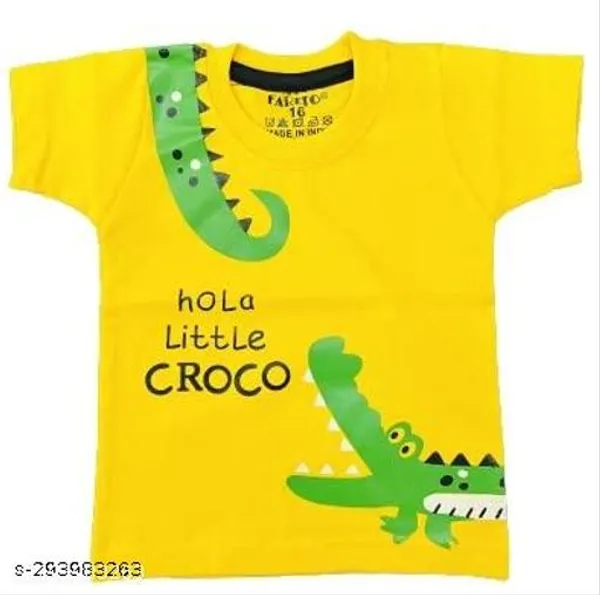 Multicolour_100%_Cotton_T_Shirt_And_Pajamasclothing_Set_For_Boys_And_Girls
