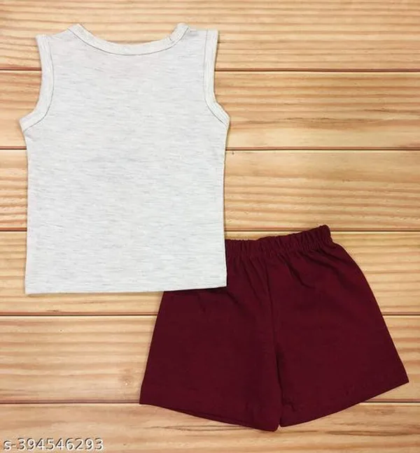 Multicolour_Summer_Wear_Dress_Clothing_Set_For_Boys_And_Girls