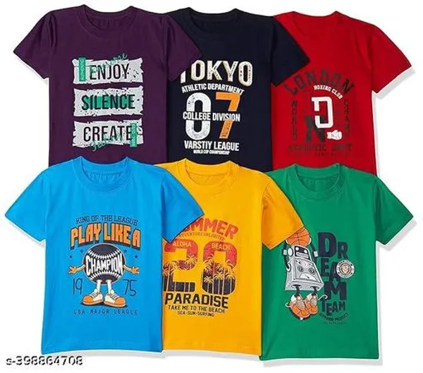 Multicolor_Printed_Crew_Neck_Regular_Fit_T_Shirt__Pack_Of_5_For_Boys_And_Girls