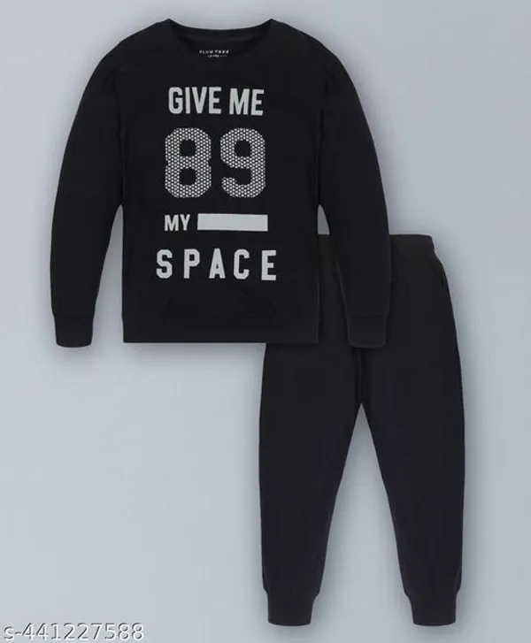 Multicolour_Cotton_Blend_Printed_Round_Neck_Regular_Fit_Full_Sleeves_T_Shirt_And_Pant_Set_For_Boys_And_Girls