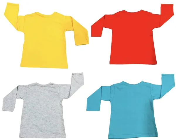 Multicolour_Full_Sleeves_T_Shirt_Pack_Of_4_For_Boys_And_Girls