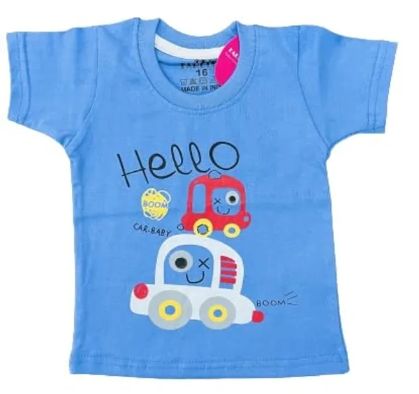 Multicolour_100%_Cotton_Half_Sleeves_T_ShirtPack_Of_3_For_Boys_And_Girls