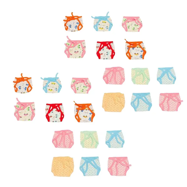 Multicolour_Cotton_Diapers_Washable_Reusable_Nappies_For_0_3_Months_Babies_Pack_Of_24_For_Boys_And_Girls
