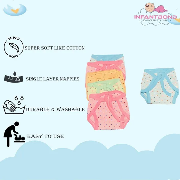Multicolour_Cotton_Diapers_Washable_Reusable_Nappies_For_0_3_Months_Babies_Pack_Of_24_For_Boys_And_Girls