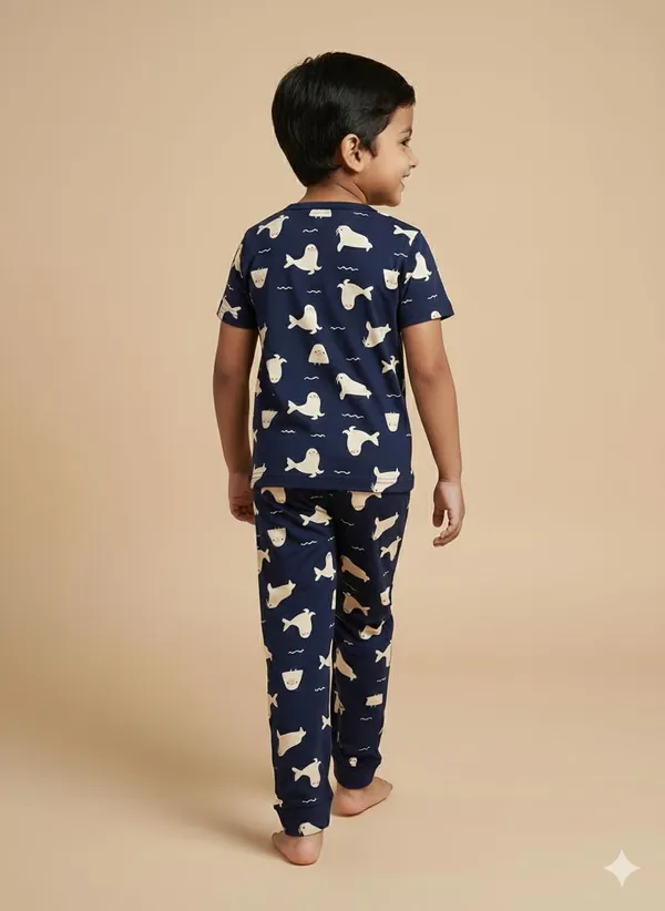 Navy_Blue_Soft_Cotton_Print_T_Shirt_Pajama_Set_For_Boys_And_Girls