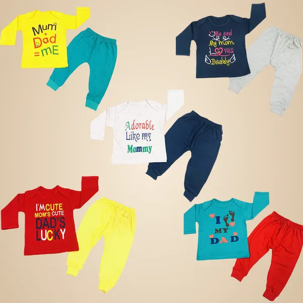 Multicolour_Clothing_SetPack_Of_5_For_Boys_And_Girls