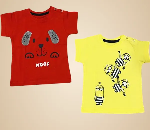 Multicolor_Half_Sleeves_T_Shirt_Pack_Of_2_For_Boys_And_Girls
