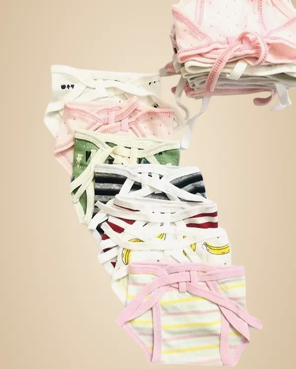 Multicolour_Super_Soft_Cotton_24_Single_Layer_Washable_Reusable_Nappies_For_Boys_And_Girls