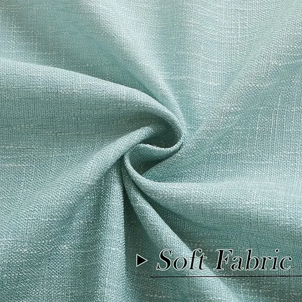 PARDEWALLA_Aqua_Green_Ombre_Linen_Curtains_108_Inches_for_Valentines_Lover_Living_Room_Grommet_Top_Window_Treatments_Semi_Voile_Gradient_Drape_Bedroom,Cream_White_to_Pink_Dust_Rose,1.4_mtrx3_mtr(widthxheight)