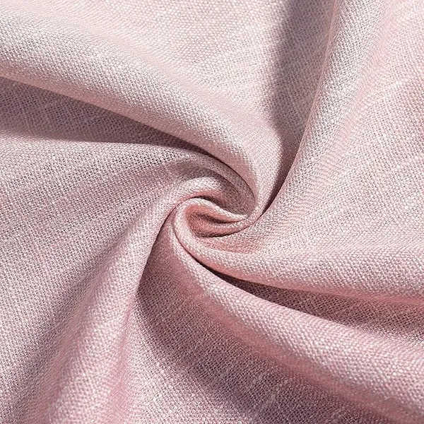 PARDEWALLA_Pink_Ombre_Linen_Curtains_108_Inches_for_Valentines_Lover_Living_Room_Grommet_Top_Window_Treatments_Semi_Voile_Gradient_Drape_Bedroom,Cream_White_to_Pink_Dust_Rose,1.4_mtrx3_mtr(widthxheight)