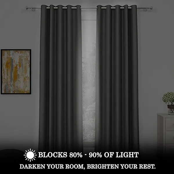 Pardewalla100%_True_Blackout_Windows_Curtain_5_Feet_Set_of_2_|_Solid_Design_|Room_Darkening_Curtain_|_Thermal_Insulated_Curtains_for_Living_Room,_Bedroom_|_(_Ash_Grey)