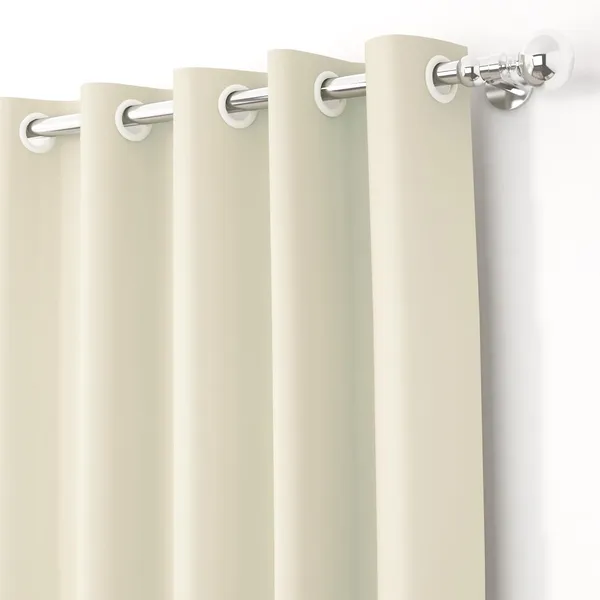 Pardewalla_100%_True_Blackout_Door_Curtains_5_Feet_Long_Set_of_2_Plain_Design_|Room_Darkening_Curtain_|_Thermal_Insulated_Curtains_for_Living_Room,_Bedroom_|_(116_x_215_cm,_Beige)