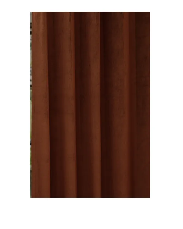 Coffee_Premium_Polyester_Velvet_Curtains_For_Homedecor