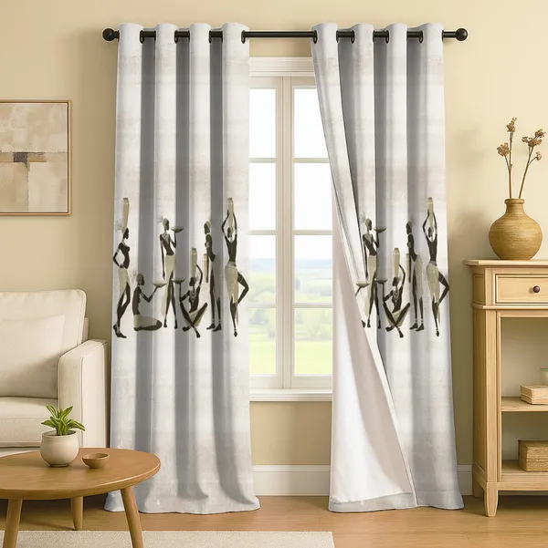 Pardewalla_Warli_Art_premium_Curtains_Light_beige_Colour__for_Homedecor,pack_of_01