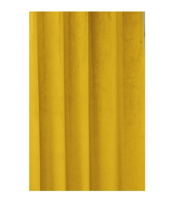 Yellow_Premium_Polyester_Velvet_Curtains_For_Homedecor