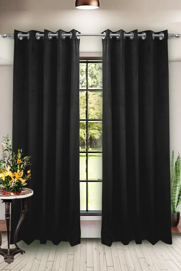 Black_Premium_Polyester_Velvet_Curtains_For_Homedecor,pack_of_01