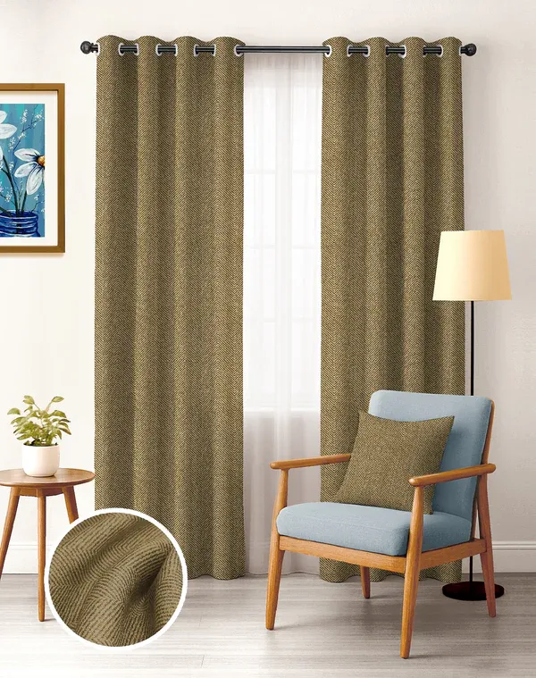 Dark_Brown_Premium_Polyester_Curtains_For_Homedecor,pack_of_01