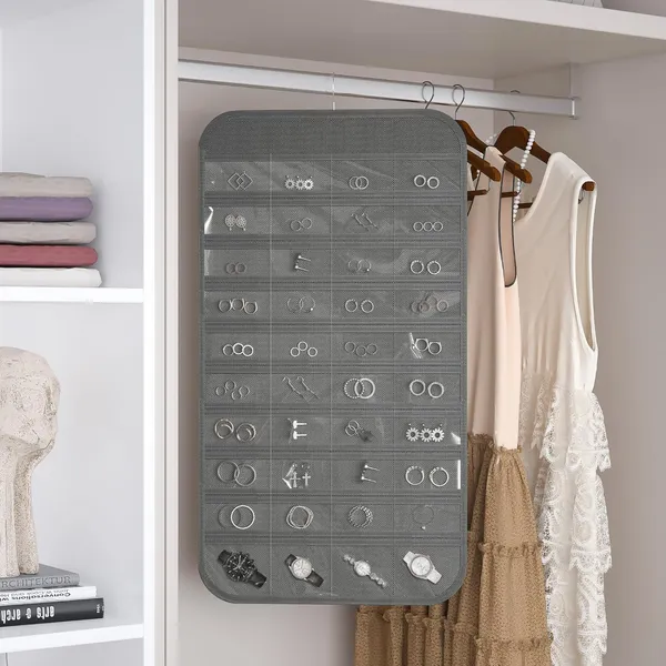 Hanging_Jewelry_Organizer_48_Double-Sided_Pockets_for_Earrings,_Necklaces,_Rings_&_Accessories_|_Space-Saving_Closet_Jewelry_Storage_(Grey)
