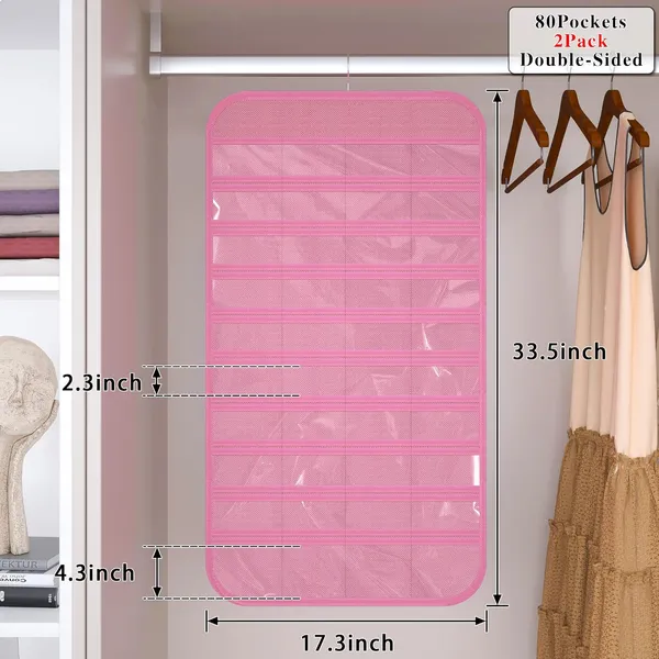 Hanging_Jewelry_Organizer_48_Double-Sided_Pockets_for_Earrings,_Necklaces,_Rings_&_Accessories_|_Space-Saving_Closet_Jewelry_Storage_(Pink)