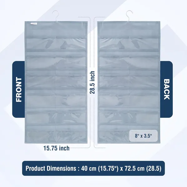 Sunglasses_Organizer_Storage_Hanging_Dust_Proof_Sunglasses_Storage_Case_Wall_Mounted,_Travel_Dual_Sided_Glasses_Case_Multiple_Pairs,_Eyeglasses_Holder_with_24_Clear_Slots_(Grey)