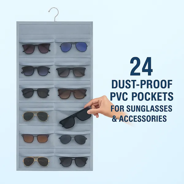 Sunglasses_Organizer_Storage_Hanging_Dust_Proof_Sunglasses_Storage_Case_Wall_Mounted,_Travel_Dual_Sided_Glasses_Case_Multiple_Pairs,_Eyeglasses_Holder_with_24_Clear_Slots_(Grey)