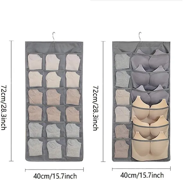 Pack_of_1_Grey_Wall_Hanging_Bag_with_30_Pockets_Premium_Oxford_Fabric_Double_Sided,_Clear,_Underwear,_Bra,_Socks,_Hanger_Storage,_Organizer,_Closet_Shelves,_Storage_Pockets