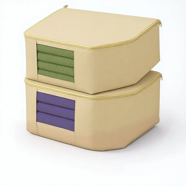 Pack_of_2_Cotton_Canvas_Blouse_Organizer_38x25x17_cm_Blouse_Storage_Bags_for_Wardrobe,_Saree_Covers,_Blouse_Covers,_Blouse_Organizer_for_Storage_(Beige)