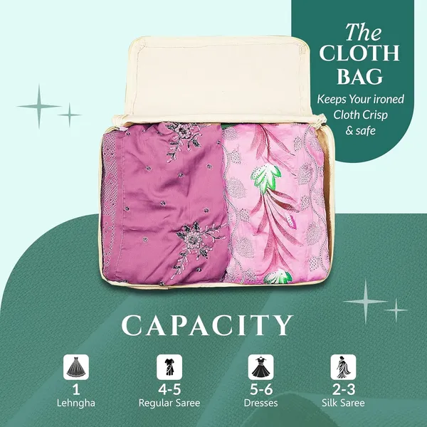 Set_Of_2_Cotton_Canvas_Clothes_Storage_Bags_With_Zip_(17_X_14_X_7_Inch)Beige