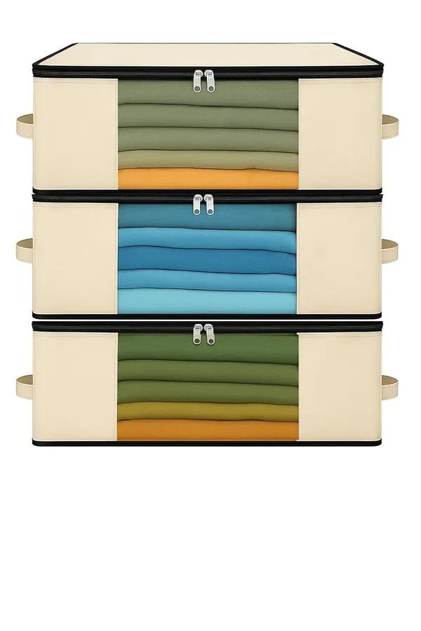Set_of_3_Cotton_Canvas_Clothes_Storage_Bags/Saree_Covers_with_Zip_for_Storage_Specially_Design_for_Woman_Dresses,_Sarees,_Lehengas_for_Wardrobe_Organizer_(17_x_14_x_7_Inch)