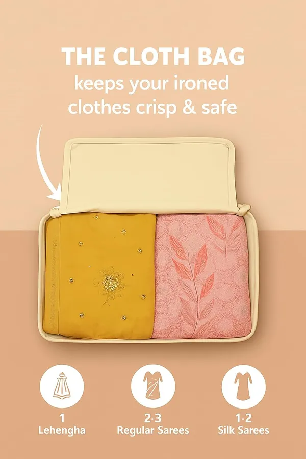 Set_of_4_Canvas_Clothes_Storage_Bags/Saree_Covers_with_Zip_for_Storage_Specially_Design_for_Woman_Dresses,_Sarees,_Lehengas_for_Wardrobe_Organizer_(16_x_13_x_3_Inch)